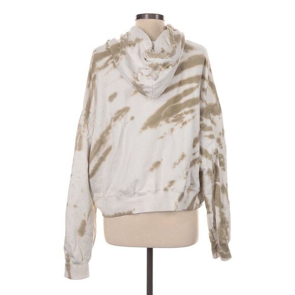 Good American Putty Tie Dye Cropped Hoodie Size 7 XXL 2X - Picture 2 of 5